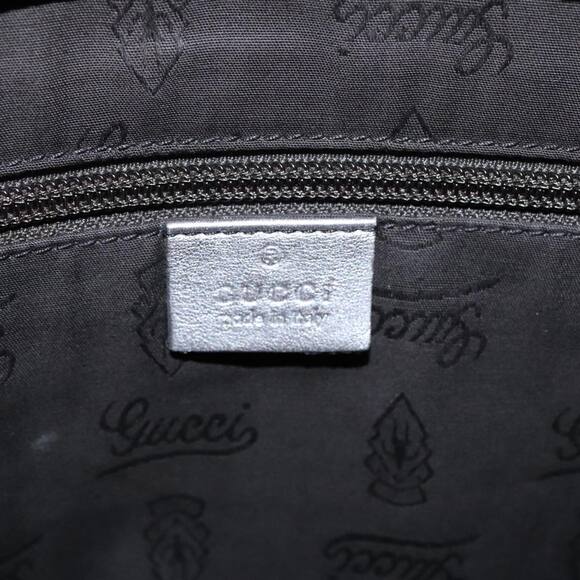 GUCCI GG Implementation Tote Bag Silver Metallic - Picture 16 of 16